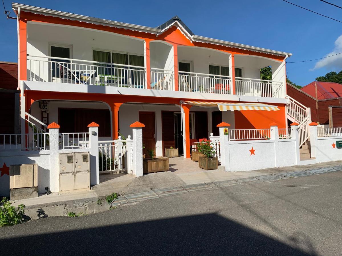 Ferienwohnung Les Pommes Lianes Deshaies Exterior foto